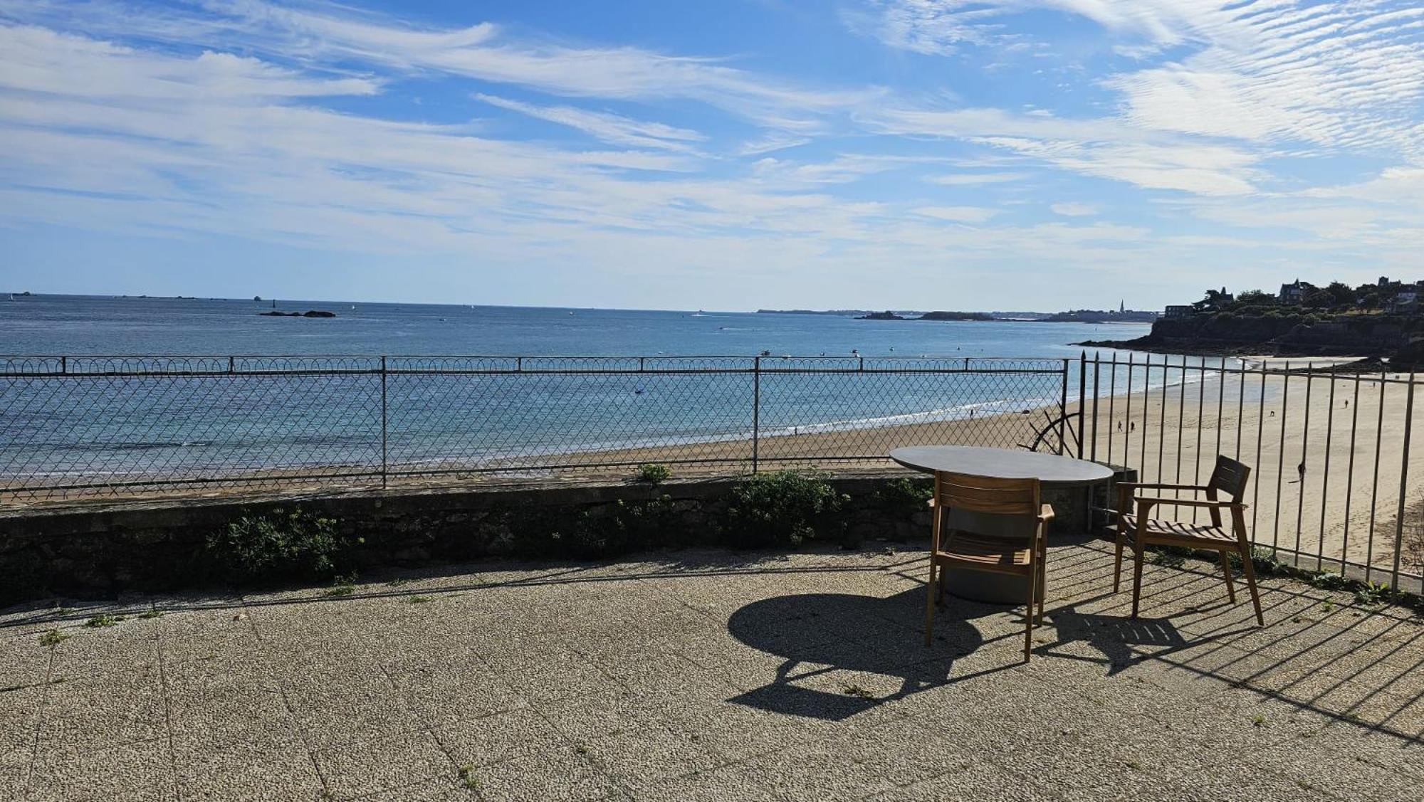 Vue Pleine Mer A La Perle Marine - La Terrasse ディナール エクステリア 写真